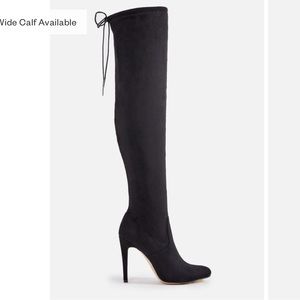 JustFab Raegan Thigh-High Heeled Boots
